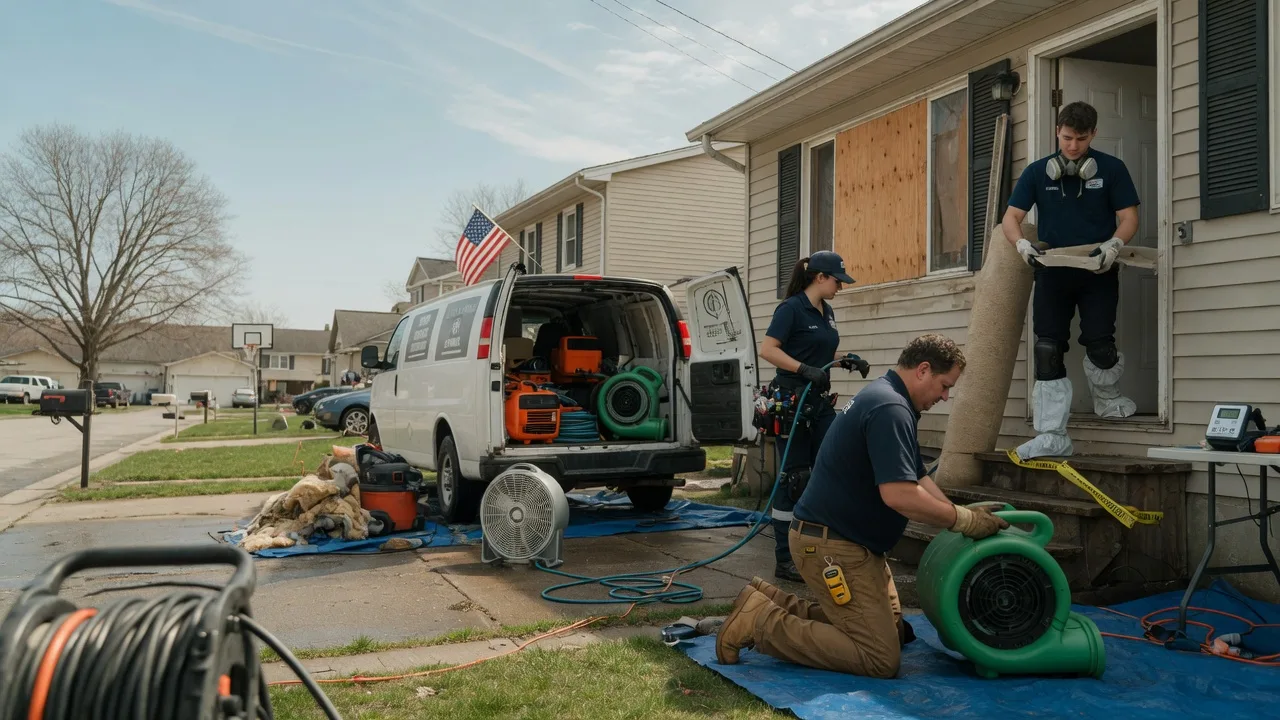 Water Damage Restoration in Conneautville, PA near me